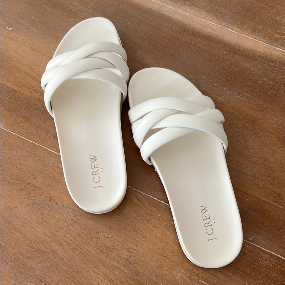 J. Crew Factory Pool Slide size 8